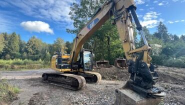 LaukoStatyba.lt - CAT 323E 3D Trimble Nuoma